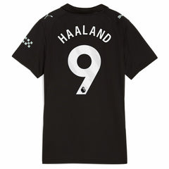 Erling Haaland Manchester City Women's 2025/26 Away Replica Player Jersey - Black | Puma on sale