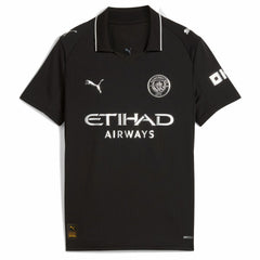 Erling Haaland Manchester City Youth 2025/26 Away Replica Player Jersey - Black | Puma discount