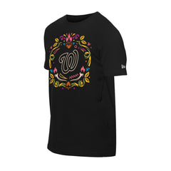 Washington Nationals Día de los Muertos T-Shirt - Black | New Era