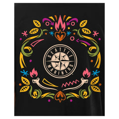 Seattle Mariners Día de los Muertos T-Shirt - Black | New Era