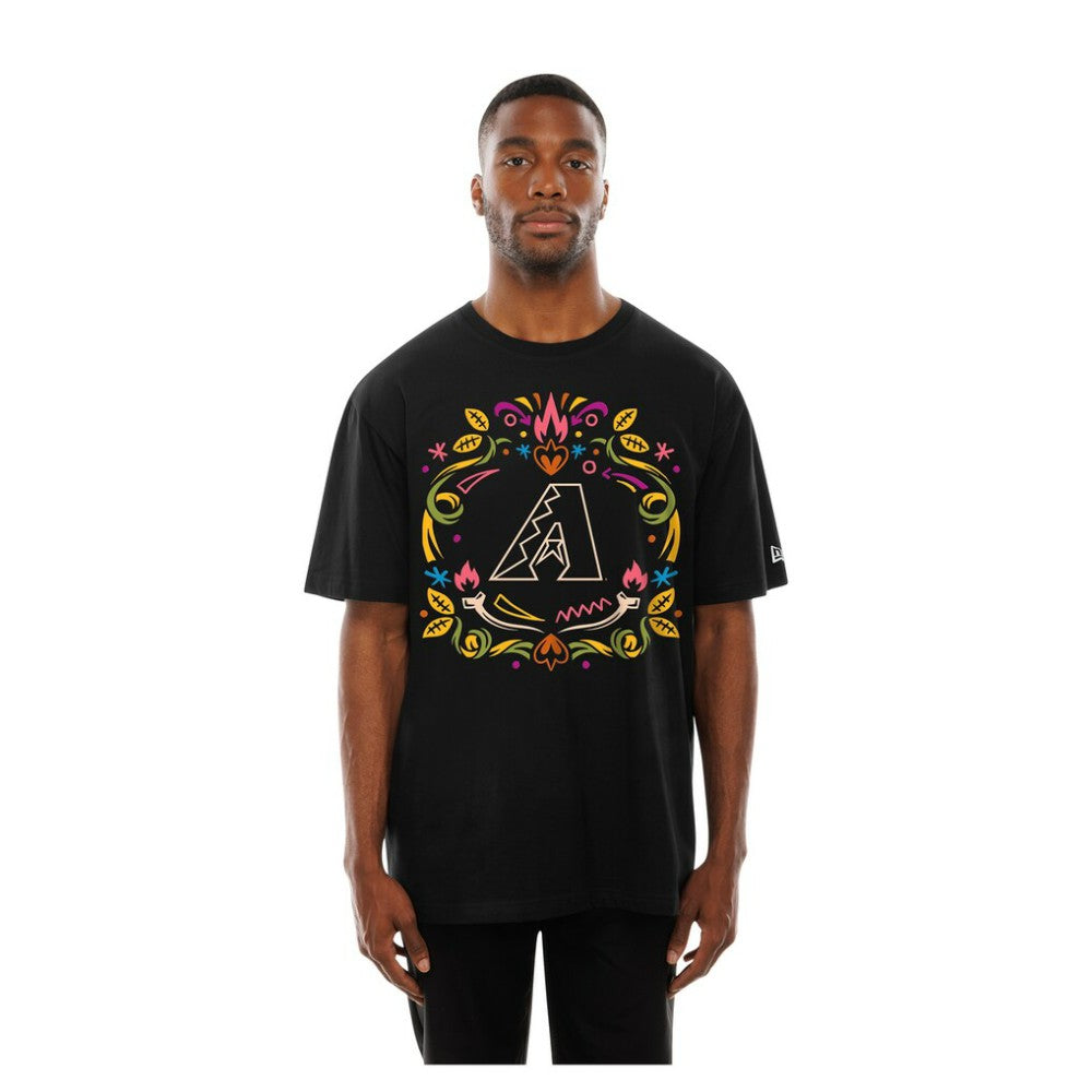 Arizona Diamondbacks Día de los Muertos T-Shirt - Black | New Era