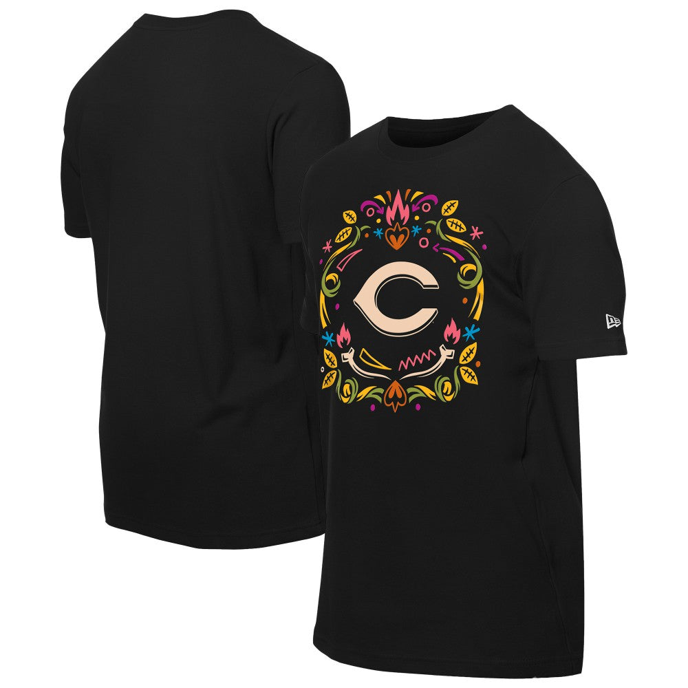 Cincinnati Reds Día de los Muertos T-Shirt - Black | New Era