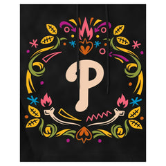 Philadelphia Phillies Día de los Muertos Brushed Fleece Hoodie - Black | New Era