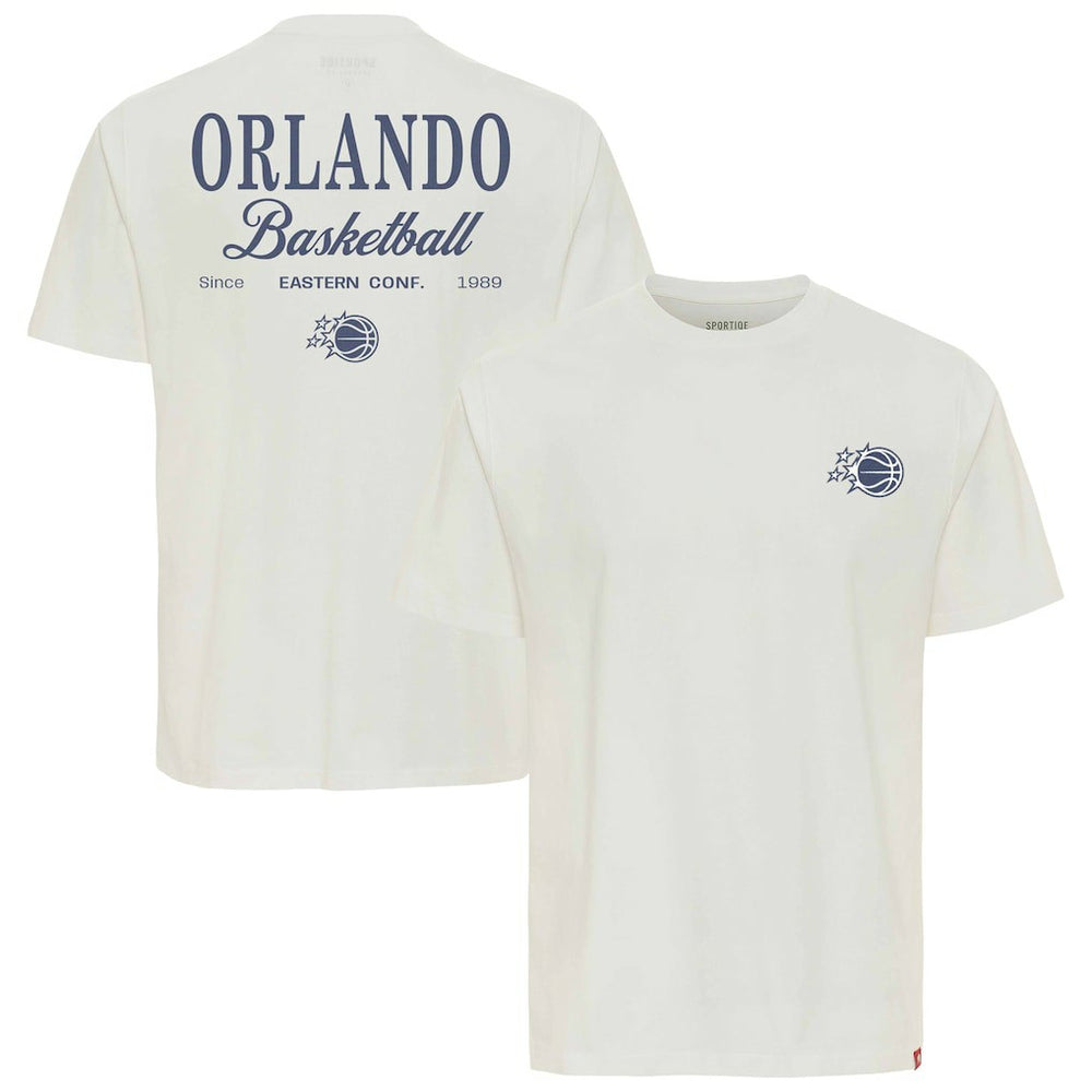 Orlando Magic Sportiqe Unisex Athletic Club Collection Duke Relaxed Fit Premium T-Shirt - Cream discount