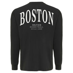 Boston Celtics Sportiqe Unisex Athletic Club Collection Sherwood Relaxed Fit Premium Long-Sleeve T-Shirt - Anthracite cheap