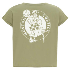 Boston Celtics Sportiqe Women's Athletic Club Collection Alana Premium Cropped T-Shirt - Kelly Green shop