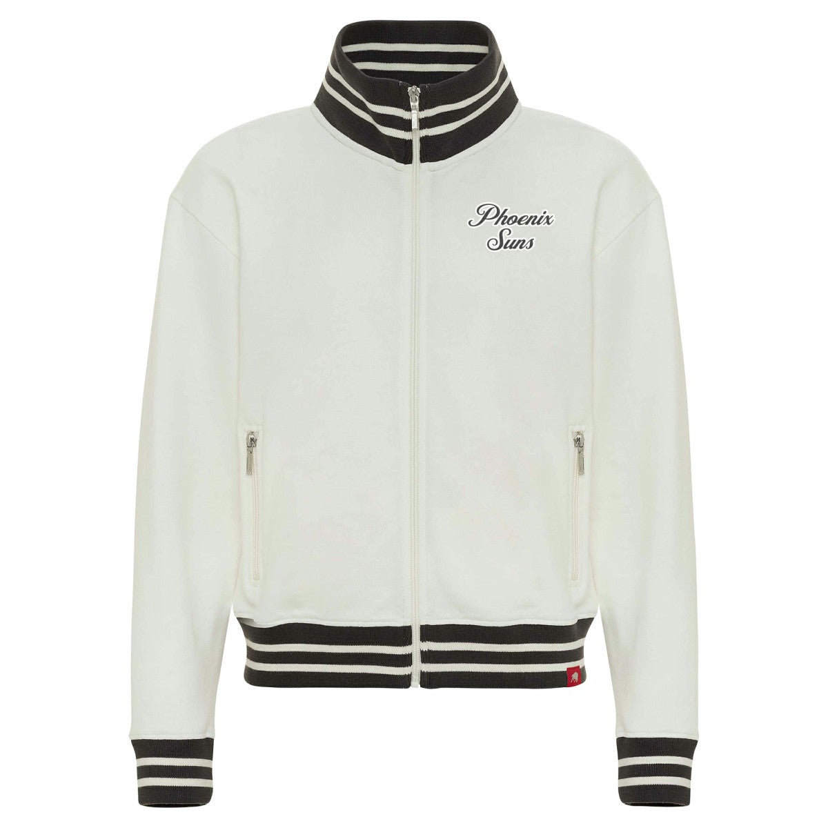 Phoenix Suns Sportiqe Women's Athletic Club Collection Sutton French Terry Full-Zip Jacket - Cream sale