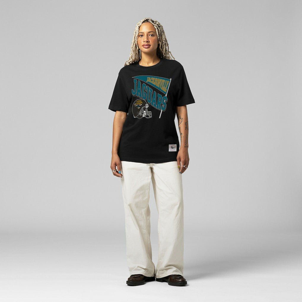 Jacksonville Jaguars Women's Team Dynamic Boyfriend T-Shirt - Black outlet