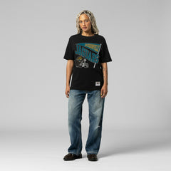 Jacksonville Jaguars Women's Team Dynamic Boyfriend T-Shirt - Black outlet