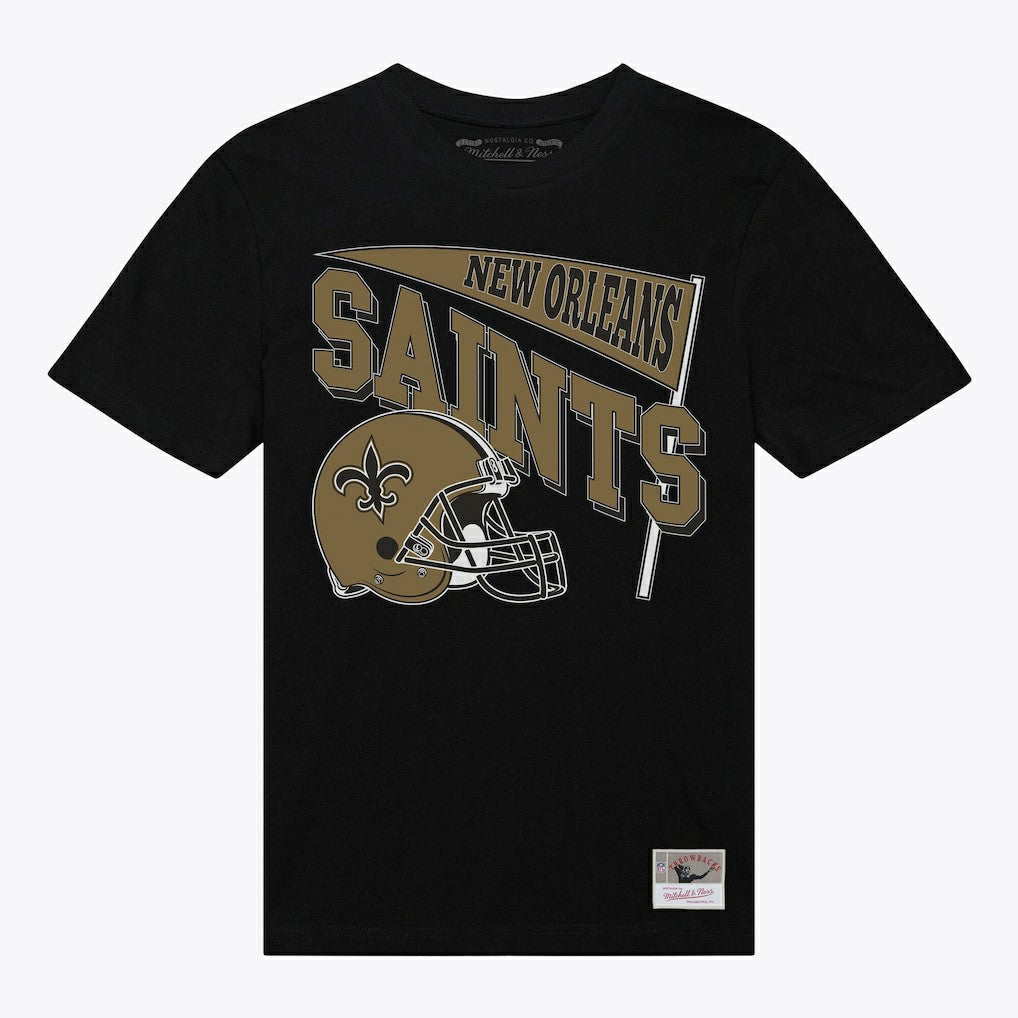 New Orleans Saints Women's Team Dynamic Boyfriend T-Shirt - Black for sale