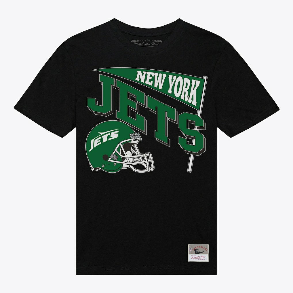 New York Jets Women's Team Dynamic Boyfriend T-Shirt - Black for sale