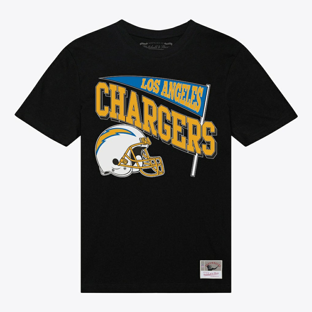 Los Angeles Chargers Women's Team Dynamic Boyfriend T-Shirt - Black discount