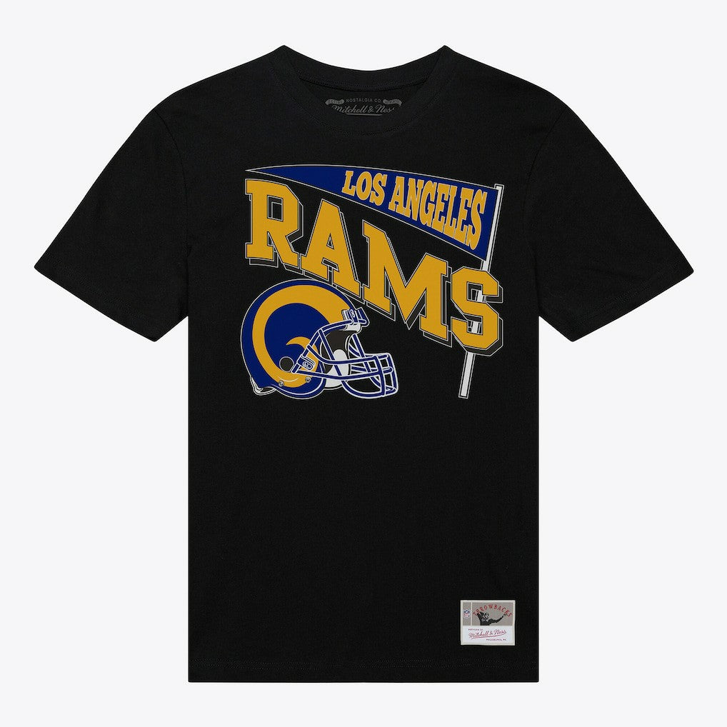 Los Angeles Rams Women's Team Dynamic Boyfriend T-Shirt - Black for sale