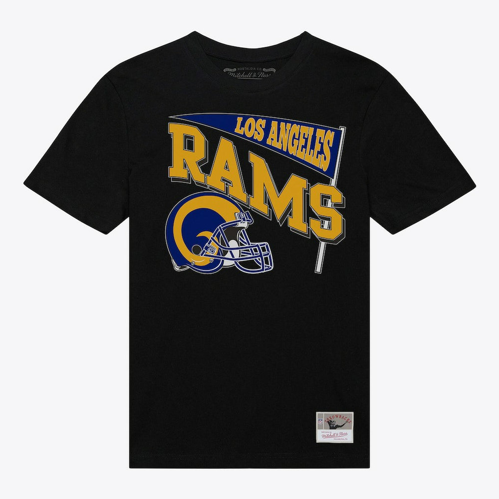 Los Angeles Rams Women's Team Dynamic Boyfriend T-Shirt - Black for sale