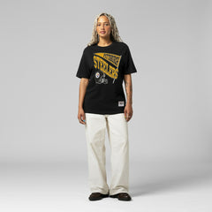 Pittsburgh Steelers Women's Team Dynamic Boyfriend T-Shirt - Black sale