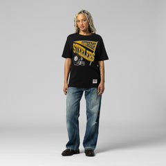 Pittsburgh Steelers Women's Team Dynamic Boyfriend T-Shirt - Black sale