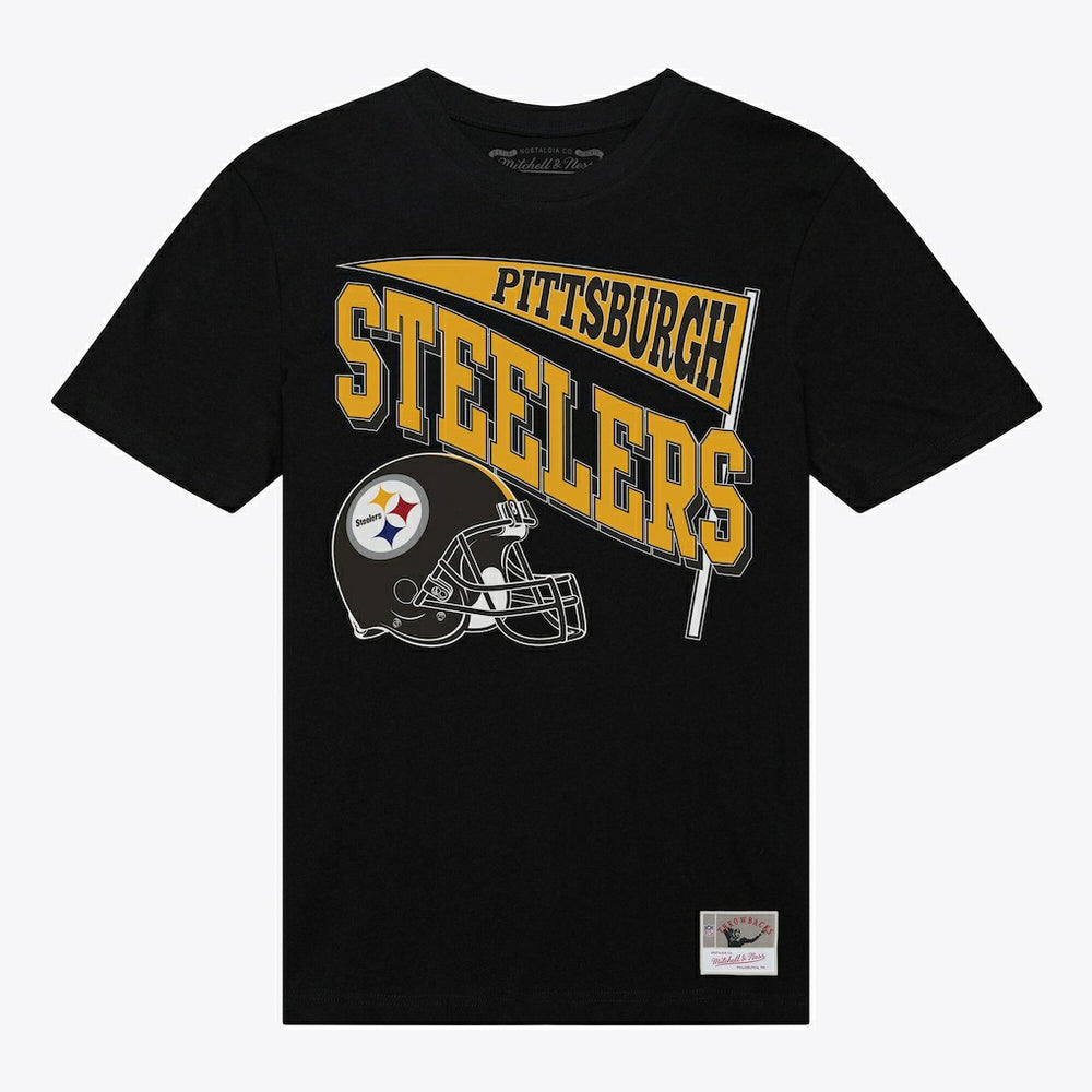 Pittsburgh Steelers Women's Team Dynamic Boyfriend T-Shirt - Black sale