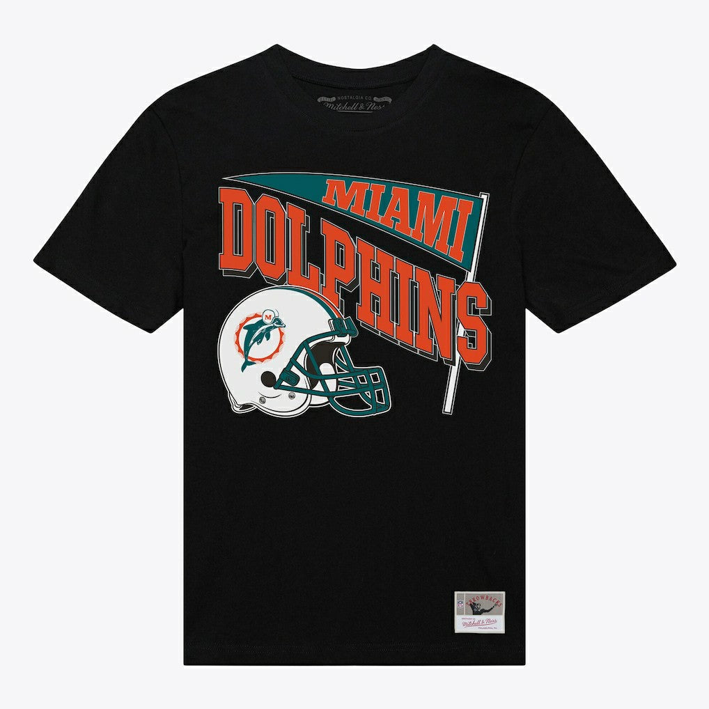 Miami Dolphins Women's Team Dynamic Boyfriend T-Shirt - Black outlet