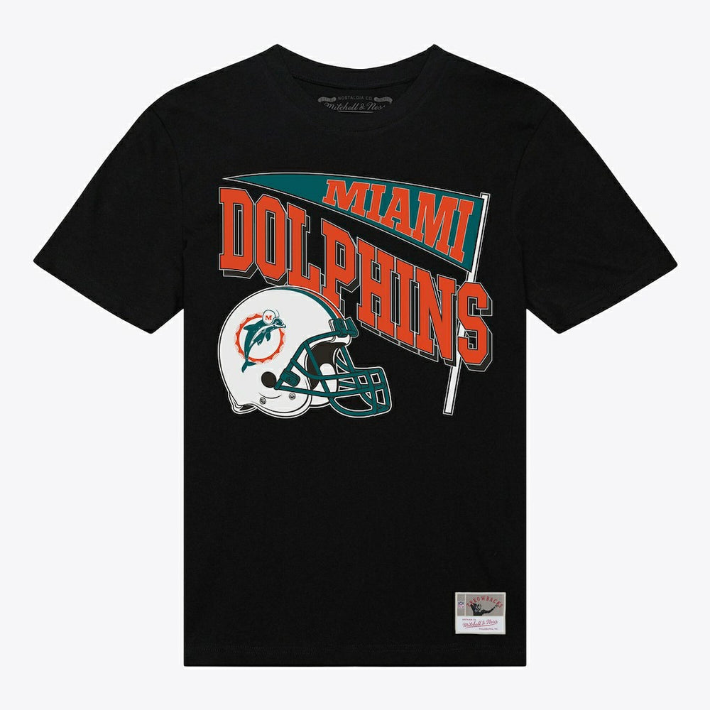 Miami Dolphins Women's Team Dynamic Boyfriend T-Shirt - Black outlet