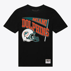 Miami Dolphins Women's Team Dynamic Boyfriend T-Shirt - Black outlet