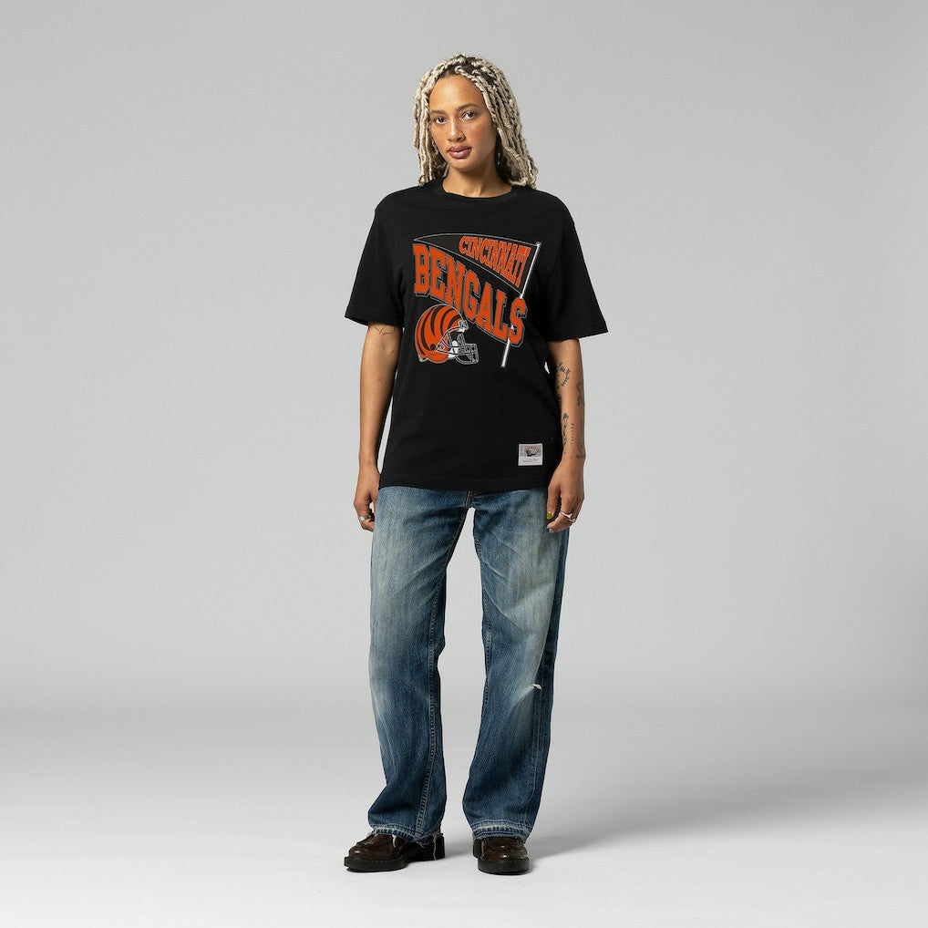 Cincinnati Bengals Women's Team Dynamic Boyfriend T-Shirt - Black outlet