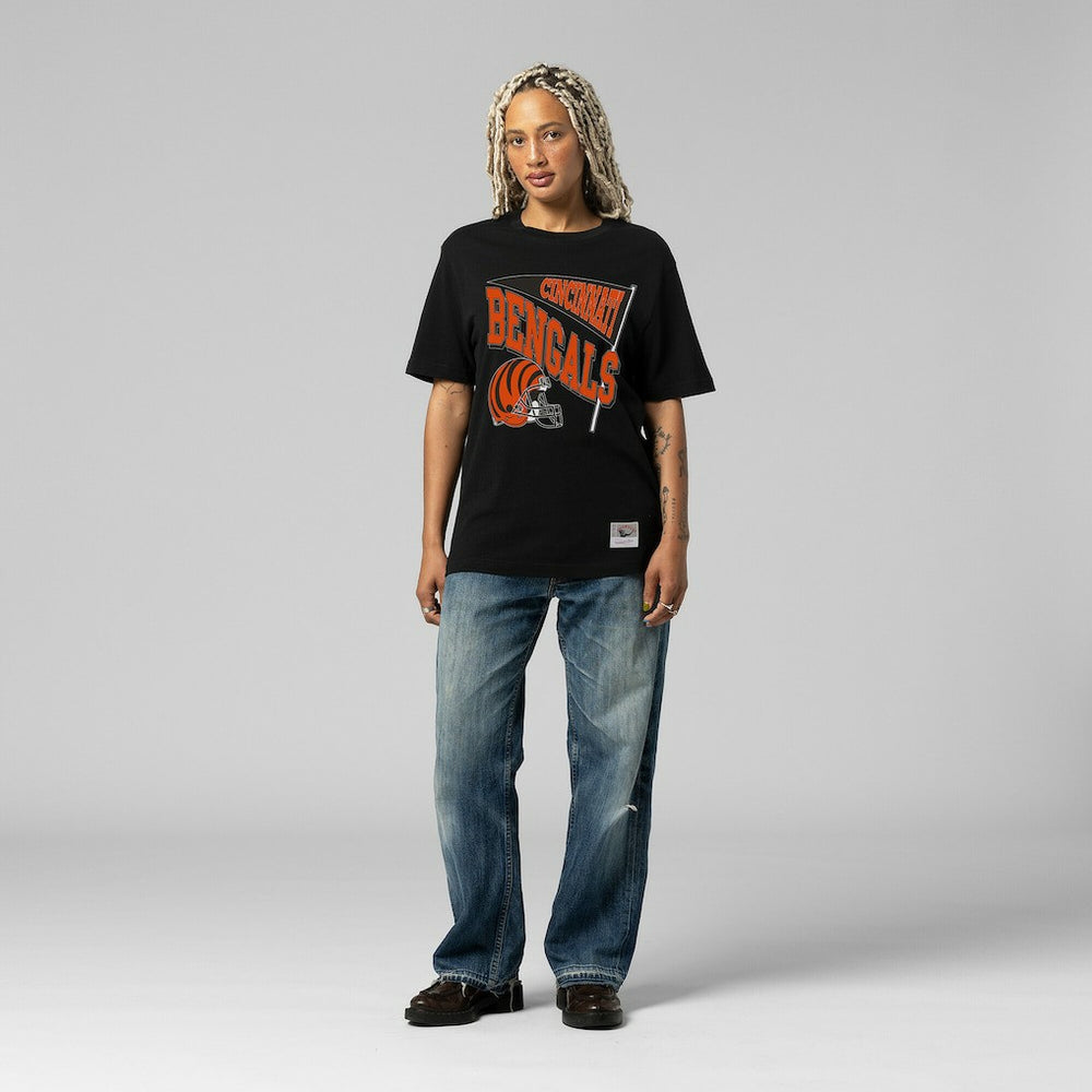 Cincinnati Bengals Women's Team Dynamic Boyfriend T-Shirt - Black outlet