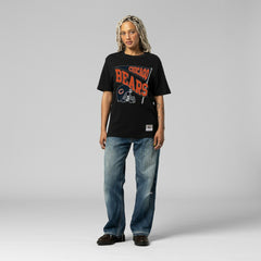 Chicago Bears Women's Team Dynamic Boyfriend T-Shirt - Black cheap