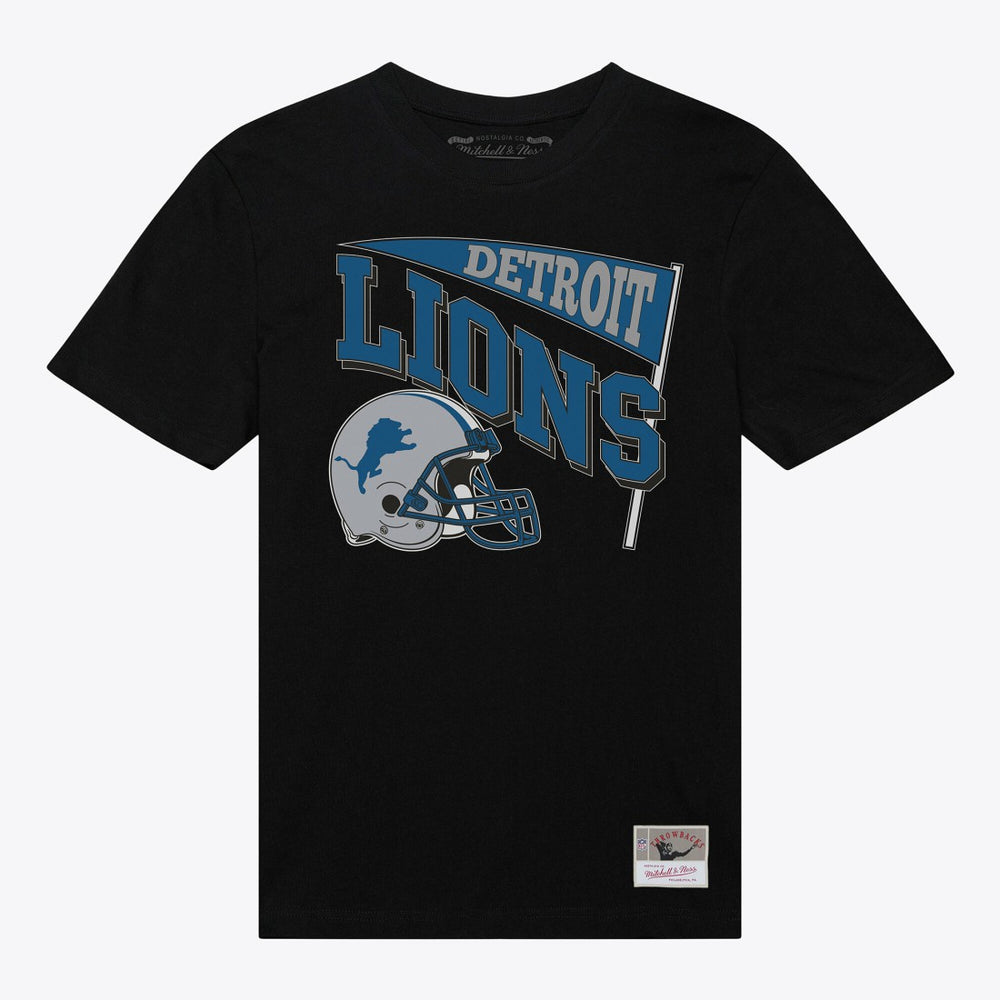 Detroit Lions Women's Team Dynamic Boyfriend T-Shirt - Black cheap