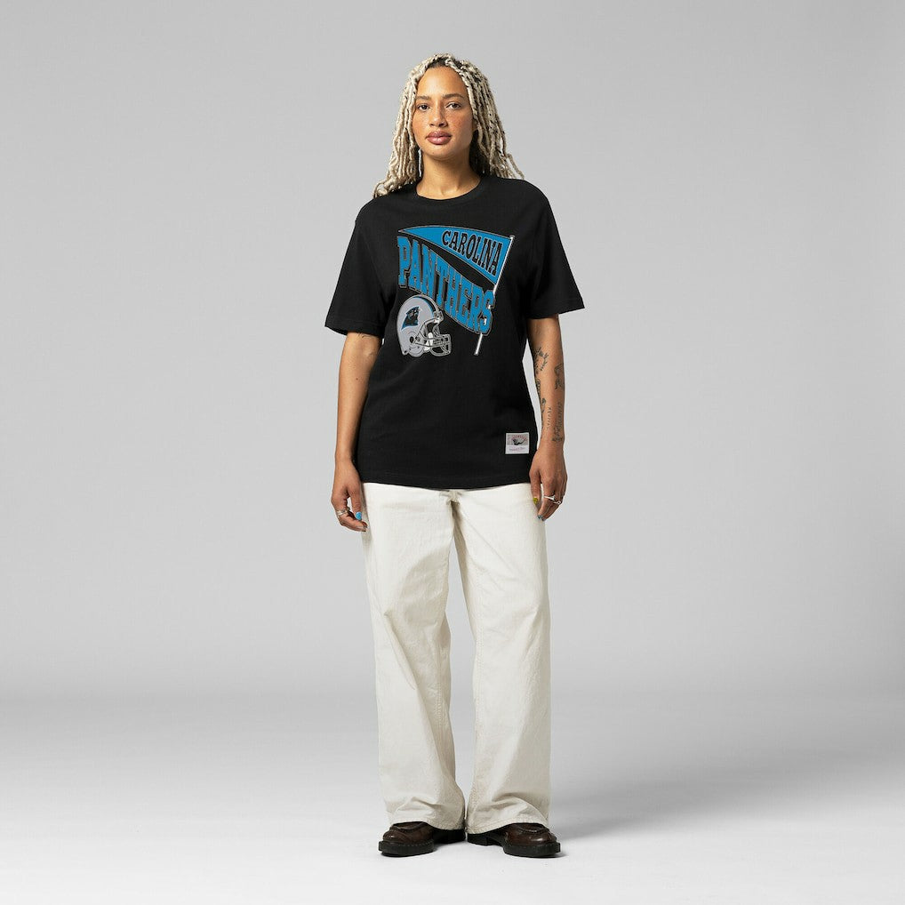 Carolina Panthers Women's Team Dynamic Boyfriend T-Shirt - Black outlet