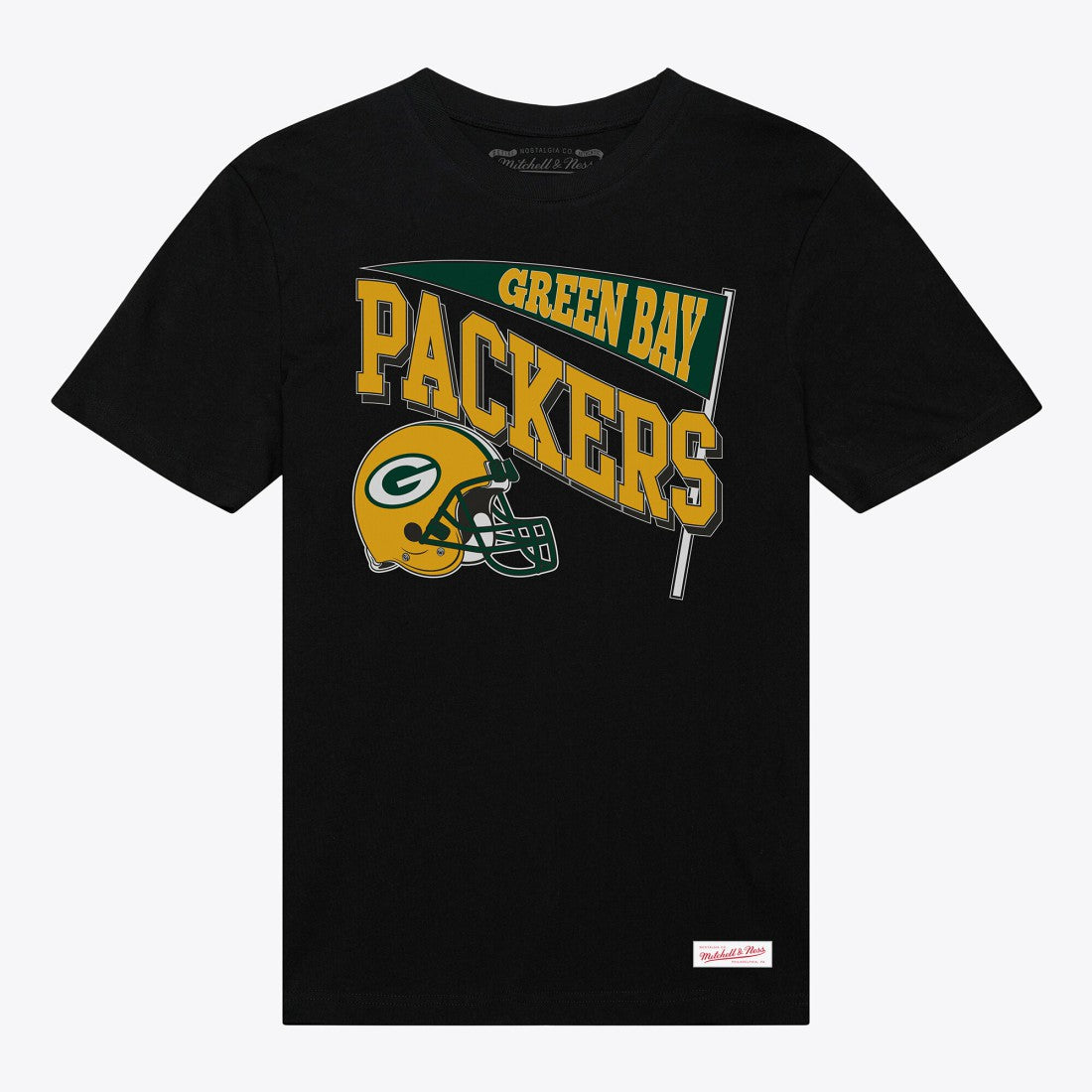 Green Bay Packers Women's Team Dynamic Boyfriend T-Shirt - Black outlet