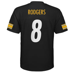 Aaron Rodgers Pittsburgh Steelers Outerstuff Preschool Replica Player Jersey - Black sale
