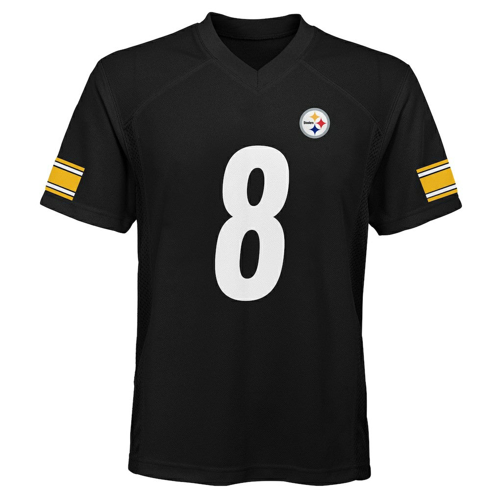 Aaron Rodgers Pittsburgh Steelers Outerstuff Youth Replica Player Jersey - Black discount
