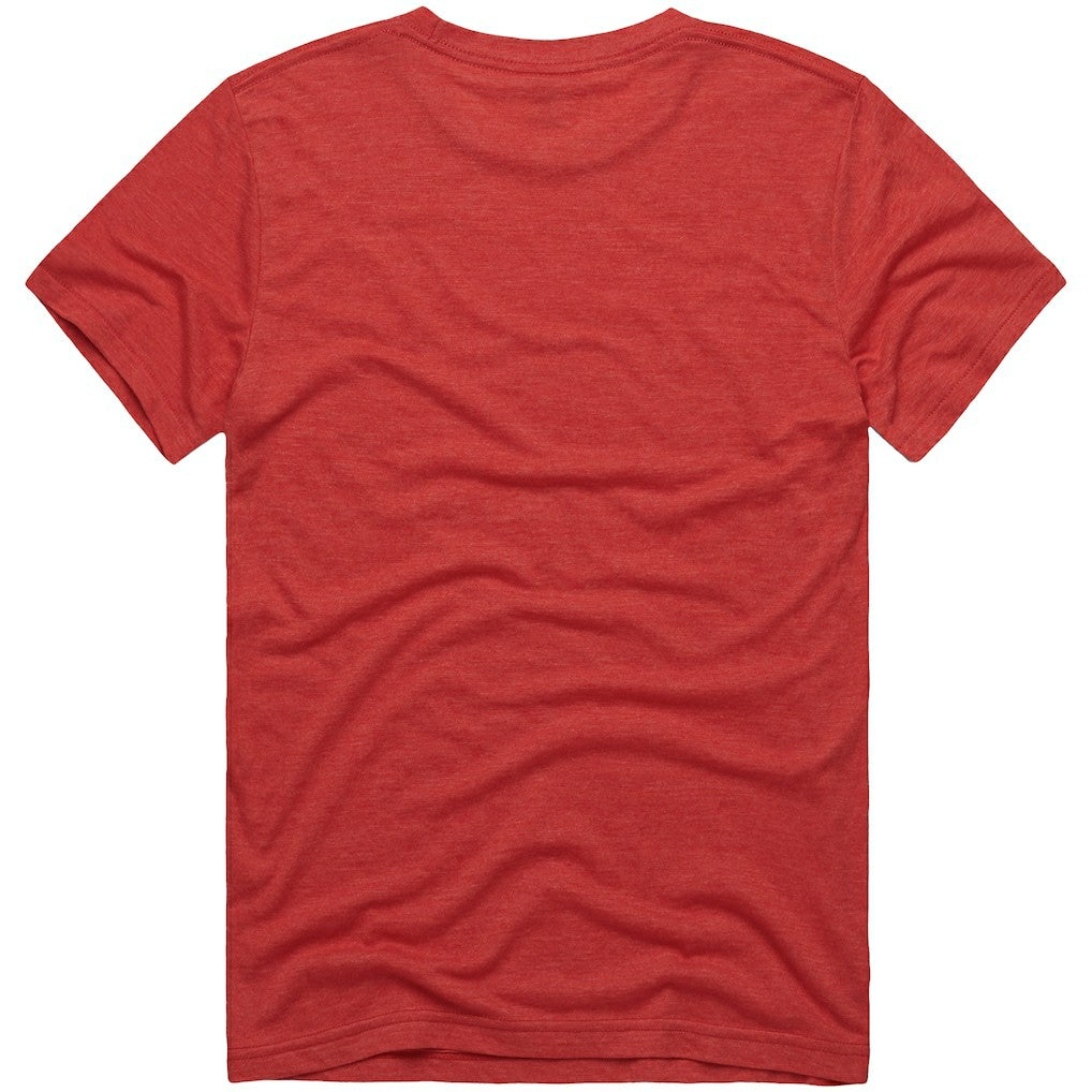 Kansas City Chiefs Homage x The Simpsons Unisex Tri-Blend T-Shirt - Red for sale