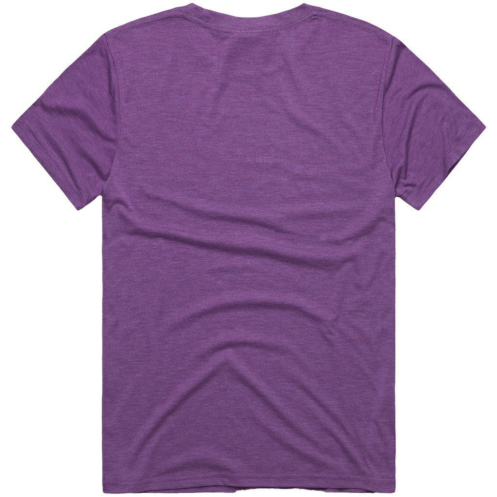 Baltimore Ravens Homage x The Simpsons Unisex Tri-Blend T-Shirt - Purple for sale