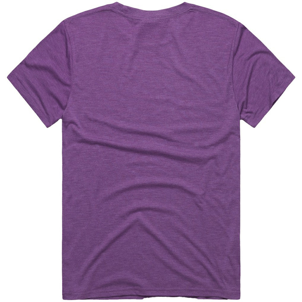 Baltimore Ravens Homage x The Simpsons Unisex Tri-Blend T-Shirt - Purple for sale