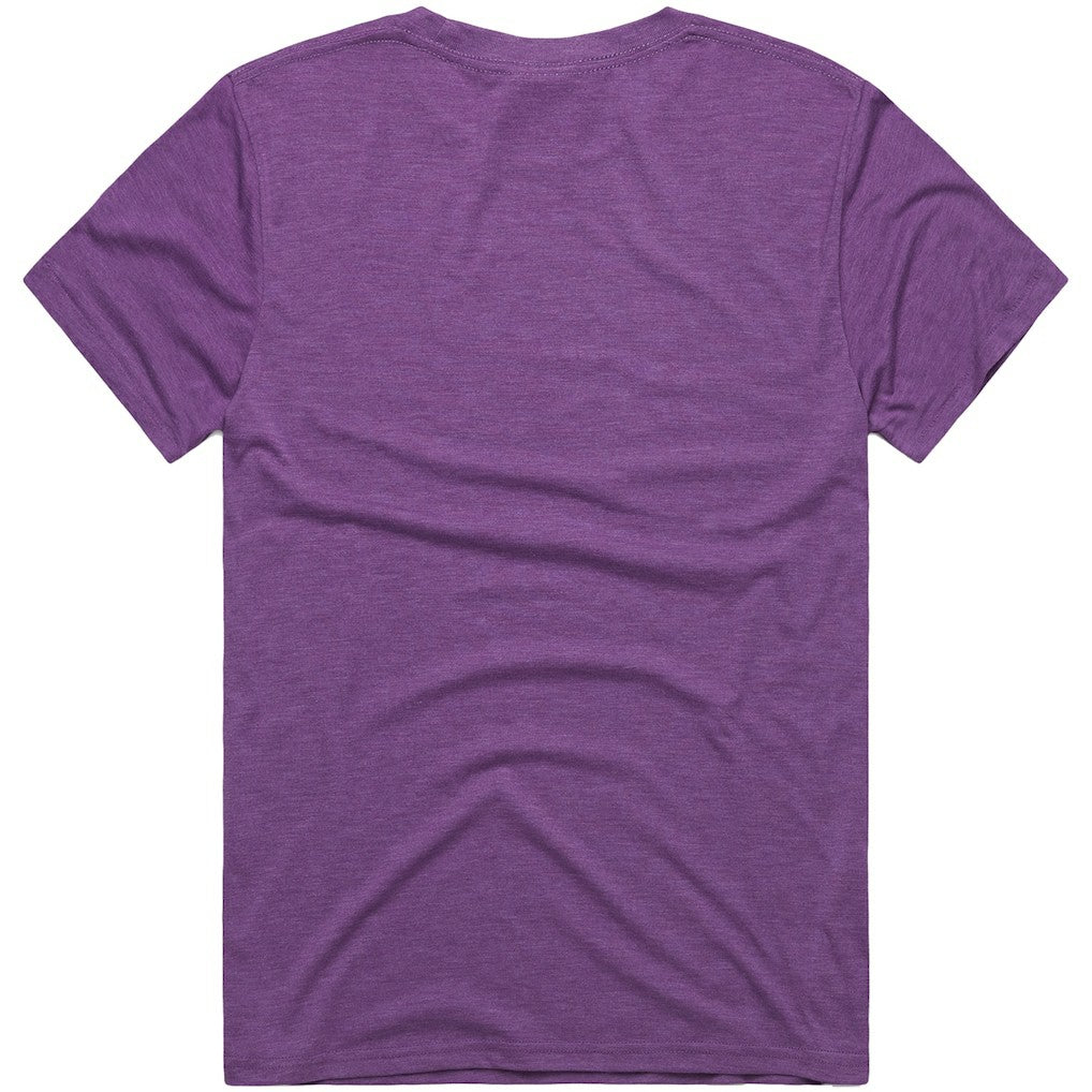 Minnesota Vikings Homage x The Simpsons Unisex Tri-Blend T-Shirt - Purple online