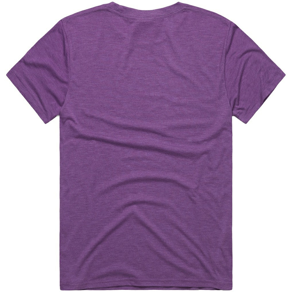 Minnesota Vikings Homage x The Simpsons Unisex Tri-Blend T-Shirt - Purple online