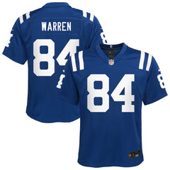 Tyler Warren Indianapolis Colts Youth Team Game Jersey - Royal | Nike sale