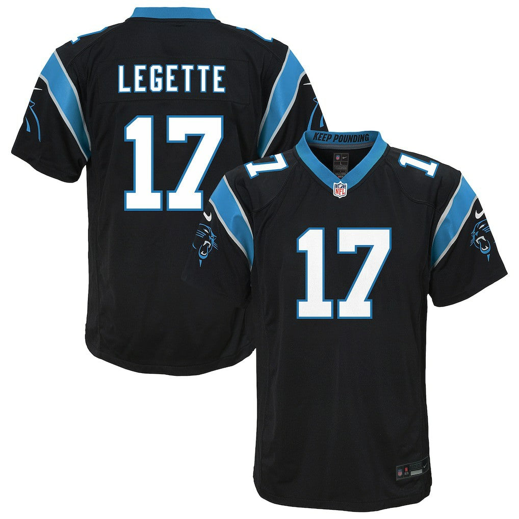 Xavier Legette Carolina Panthers Youth Team Game Jersey - Black | Nike discount