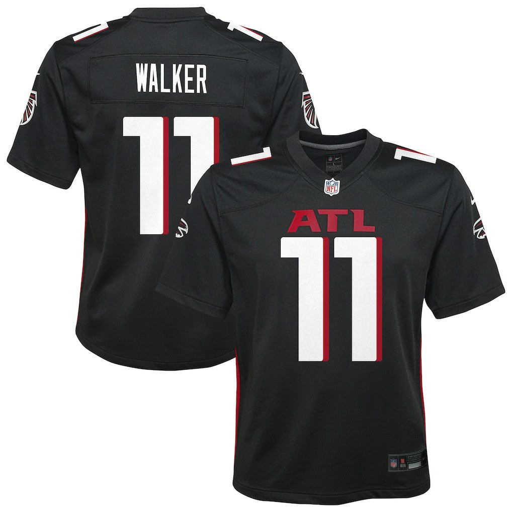 Jalon Walker Atlanta Falcons Youth Team Game Jersey - Black | Nike on sale
