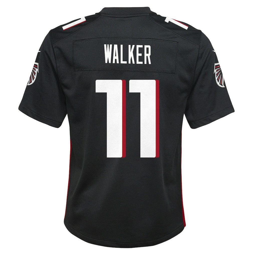 Jalon Walker Atlanta Falcons Youth Team Game Jersey - Black | Nike on sale