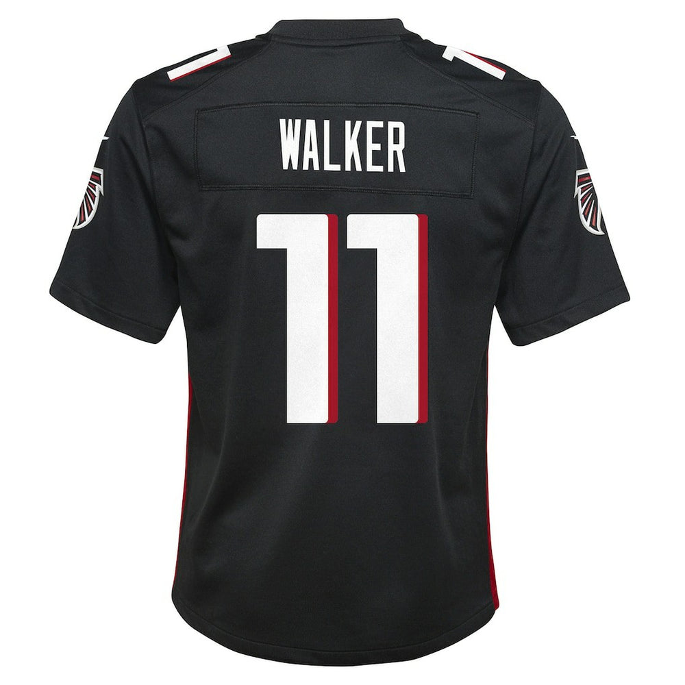 Jalon Walker Atlanta Falcons Youth Team Game Jersey - Black | Nike on sale