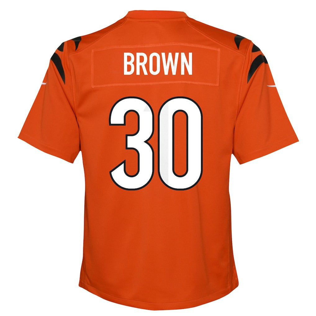 Chase Brown Cincinnati Bengals Youth Youth - Orange | Nike outlet