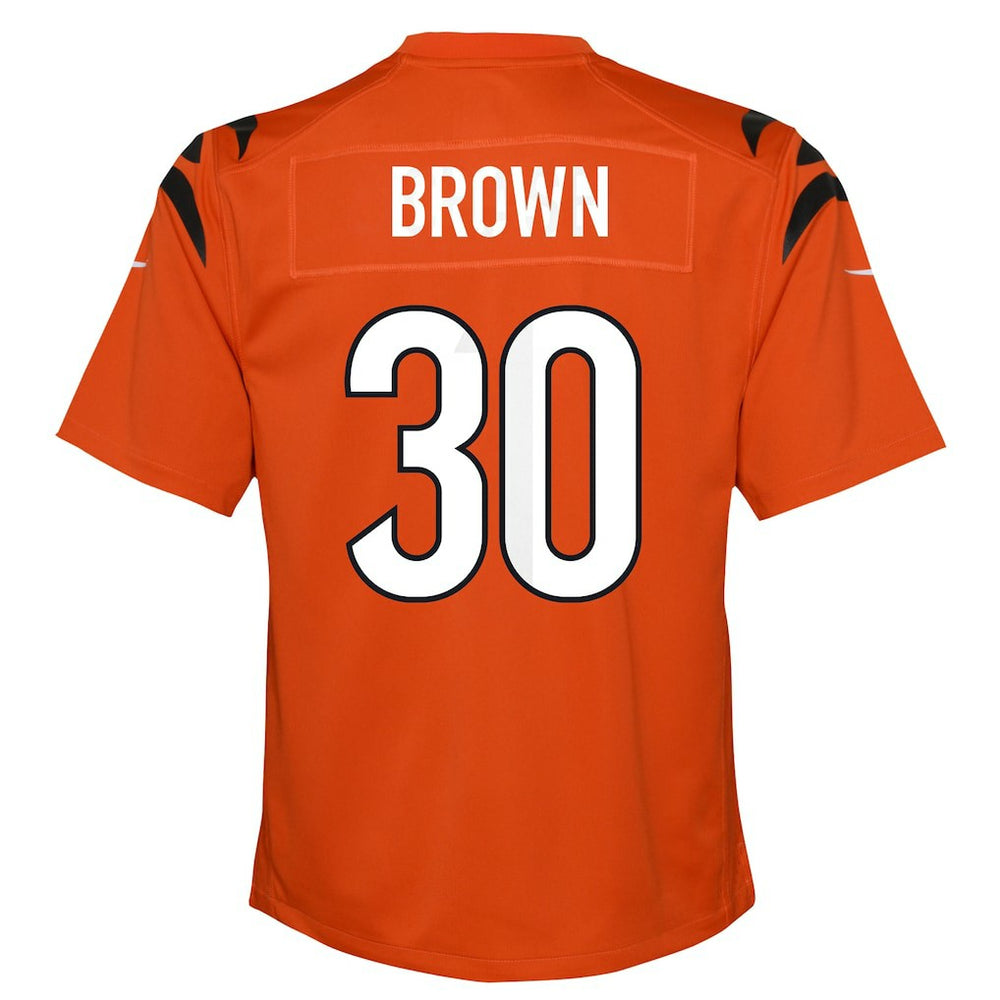 Chase Brown Cincinnati Bengals Youth Youth - Orange | Nike outlet