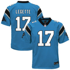 Xavier Legette Carolina Panthers Youth Alternate Game Jersey - Blue | Nike outlet