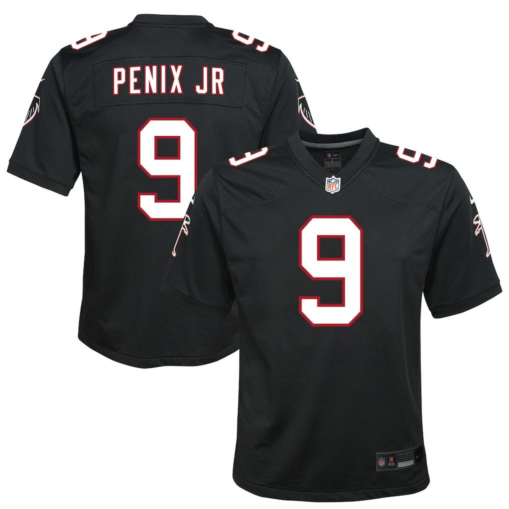Michael Penix Jr. Atlanta Falcons Youth Alternate Game Jersey - Black | Nike discount