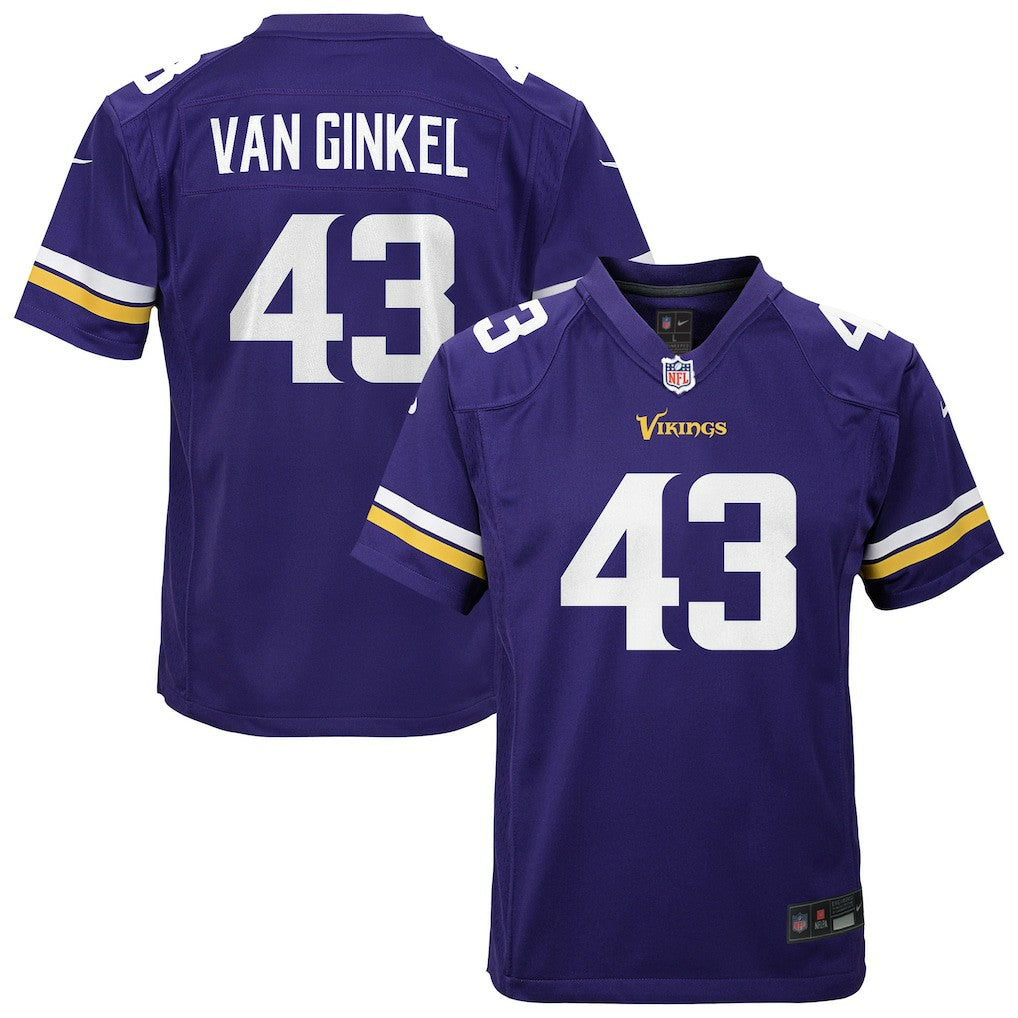Andrew Van Ginkel Minnesota Vikings Youth Youth - Purple | Nike online