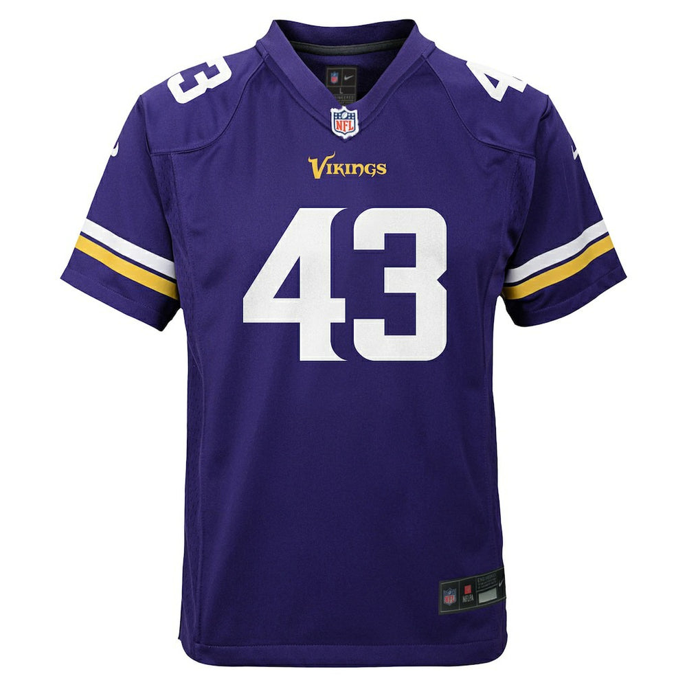 Andrew Van Ginkel Minnesota Vikings Youth Youth - Purple | Nike online