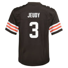 Jerry Jeudy Cleveland Browns Youth Team Game Jersey - Brown | Nike for sale