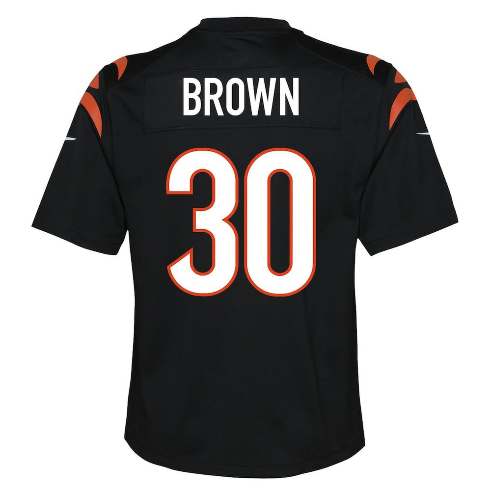 Chase Brown Cincinnati Bengals Youth Youth - Black | Nike for sale